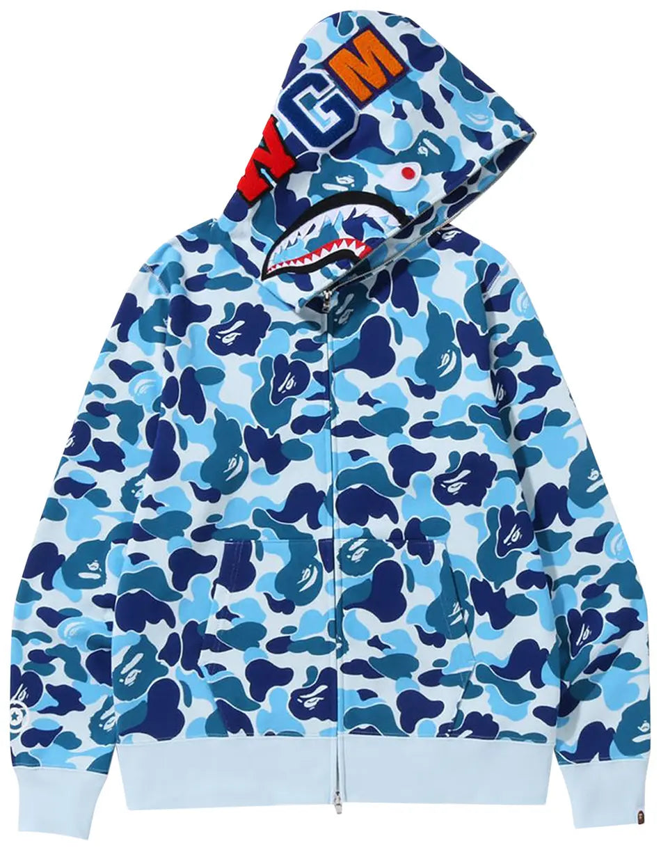 Bape Blue Hoodie