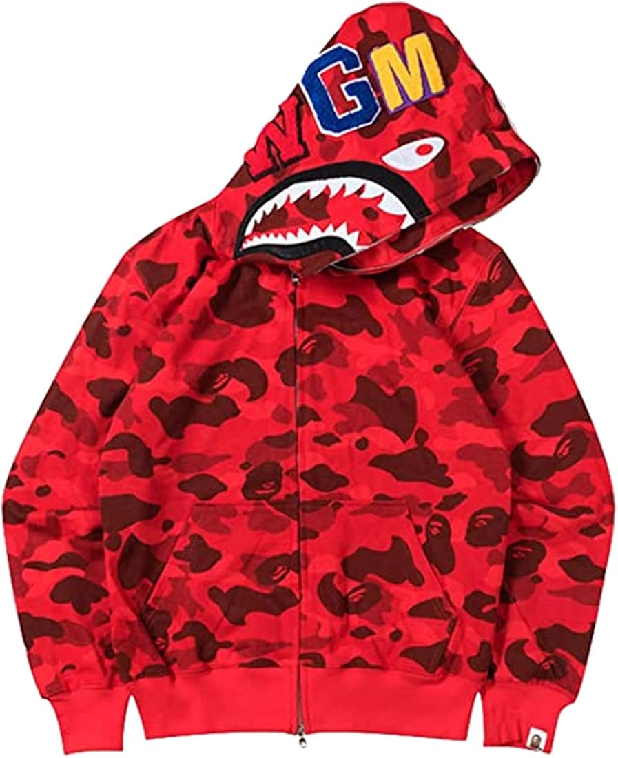 Bape Red Hoodie